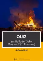 Vorschau - Arbeitsblätter - Sparpaket zur Ballade "John Maynard": 8 Materialien - Seite 1