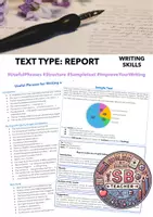Vorschau - Arbeitsblätter - How to Write a Report: Infosheet, Sample Text, Useful Phrases - Deckblatt