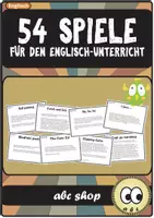 Vorschau - Spiele - 54 Spiele für den Englisch-Unterricht - Deckblatt