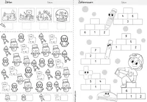 Vorschau - Arbeitsblätter - Wochenheft 3 Mathe (Zahlenraum 10) - Seite 2