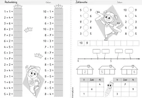 Vorschau - Arbeitsblätter - Wochenheft 3 Mathe (Zahlenraum 10) - Seite 3
