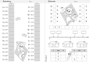Vorschau - Arbeitsblätter - Wochenheft 4 Mathe (Zahlenraum 10) - Seite 3