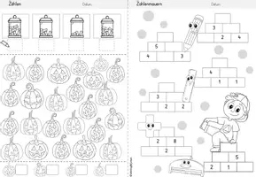 Vorschau - Arbeitsblätter - Wochenheft 19 Mathe (Zahlenraum 10) - Seite 2