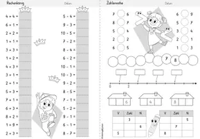 Vorschau - Arbeitsblätter - Wochenheft 19 Mathe (Zahlenraum 10) - Seite 3