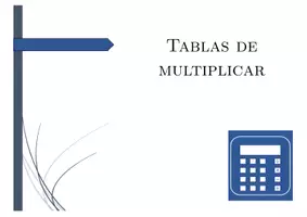 Vista previa - Hojas de trabajo - Tablas de multiplicar | matemáticas | 26 columnas - página 1