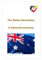 Vorschau - Arbeitsblätter - Stolen Generation - a historical overview (text + questions + answers + vocabulary list) - Deckblatt