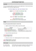 Vorschau - Arbeitsblätter - Present Perfect Explanation, Exercises and Solutions - Seite 1