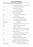 Vorschau - Arbeitsblätter - Present Perfect Explanation, Exercises and Solutions - Seite 2