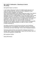 Vorschau - Arbeitsblätter - DaFDaZ B2 Textbausteine Bewerbung im Internet - mit Lösung - Seite 1