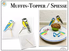 Vorschau - Arbeitsblätter - SPARPAKET „BLAU- & KOHLMEISEN“ für Kindergarten- & Grundschulkinder (wachsend*) (Winter, Vögel, Meise, Frühling) - Seite 2
