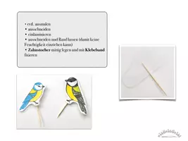 Vorschau - Arbeitsblätter - SPARPAKET „BLAU- & KOHLMEISEN“ für Kindergarten- & Grundschulkinder (wachsend*) (Winter, Vögel, Meise, Frühling) - Seite 3