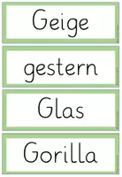 Vorschau - Fördermaterial/Inklusion - Blitzlesen Teil 5 - Lesetraining (Kl. 1) - passend zu Flex und Flora (bis ch) - Seite 3