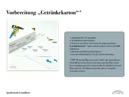 Vorschau - Mal- und Bastelvorlagen - Richtung & Meisen bestimmen: „Blau-& Kohlmeise“ Lernen mit einem Getränkekarton (binnendifferenziert; Selbstkontrolle) - inkl. Erklärvideo (Winter, Vögel, Meise) - Frühling - Seite 1