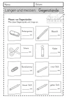 Vorschau - Arbeitsblätter - Längen und Messen: Zentimeter - 8 Arbeitsblätter - Heftchen (ab Kl. 2) - Seite 3