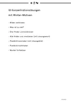 Vorschau - Stationenlernen - LRS Training Konzentrationsübungen Winter 18 ABs Förderung ADS ADHS visuelle Wahrnehmung - Seite 2