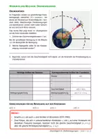 Vorschau - Unterrichtsreihen - Kursstufe Physik 1.4: Wiederholung Drehbewegungen (PDF, DOCX, Musterlösung) - Deckblatt