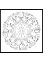 Vorschau - Mal- und Bastelvorlagen - Frühlingserwachen - 10 Mandalas zum Ausmalen (Grundschule) - Seite 2