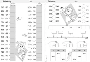 Vorschau - Stationenlernen - Wochenheft Mathe 2 (Zahlenraum 1000) - Seite 3