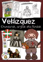 Vista previa - Unidades / Secuencias / Situaciones de Aprendizaje - Velázquez: texturas, luces y sombras. Euskera - Portada