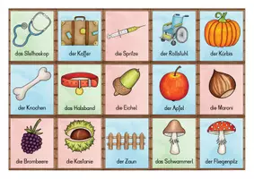 Vorschau - Bildkarten - Wortkarten bundle #edukisummer - Seite 2