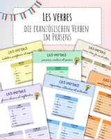 Vorschau - Arbeitsblätter - Les verbes - Die Konjugation französischer Verben - Deckblatt