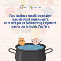 Aperçu - Affichage - Pensée Positive - L'eau bouillante - Page de couverture