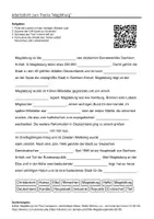 Vorschau - Arbeitsblätter - Lernposter + Arbeitsblätter zum Thema "Magdeburg" + Lösung & MP3 + Mindmap + Infografik - Seite 1