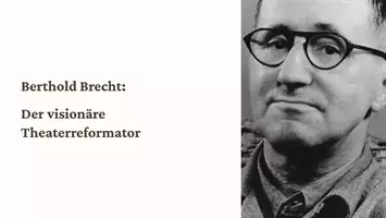 Vorschau - Fördermaterial/Inklusion - Präsentation über Bertolt Brecht – Episches Theater und politisches Engagement als PDF und PowerPoint - Seite 1
