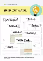 Vorschau - Arbeitsblätter - Zeitkapsel - Deckblatt