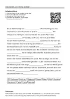 Vorschau - Arbeitsblätter - Arbeitsblätter zum Thema "Malerei" + Lösung & MP3 + Infografik - Deckblatt