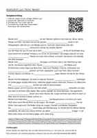 Vorschau - Arbeitsblätter - Lernplakat + Arbeitsblätter zum Thema "Marder" (Lückentext, Hörverstehen) + Lösung & MP3 + Infografik - Seite 1