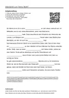 Vorschau - Arbeitsblätter - Lernposter + Arbeitsblätter zum Thema "Markt" (Lückentext, Hörverstehen) + Lösung & MP3 + Mindmap + Infografik - Seite 1
