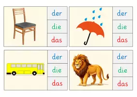 Vorschau - Arbeitsblätter - Klammerkarten Artikel - Seite 2