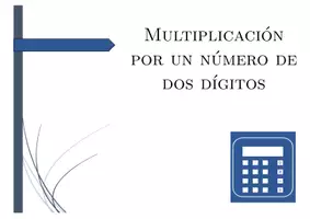 Vista previa - Hojas de trabajo - Multiplicación por un número de dos dígitos | matemáticas | 26 columnas - página 1