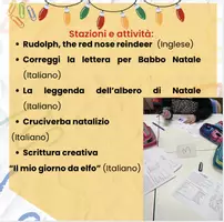 anteprima - Esercizi - Didattica a stazioni natalizia italiano-inglese (Terza) - Pagina 2