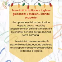anteprima - Esercizi - Didattica a stazioni natalizia italiano-inglese (Terza) - Pagina 1