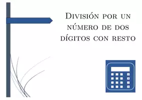 Vista previa - Hojas de trabajo - División por un número de dos dígitos con resto | matemáticas | 26 columnas - página 1