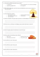 Vorschau - Arbeitsblätter - Fragebogen Doku "Göttlich ~ Buddhismus" inkl. Lösungen - Seite 3