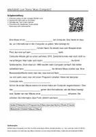 Vorschau - Arbeitsblätter - Arbeitsblätter zum Thema "Maus (Computer)" (Lückentext, Hörverstehen) + Lösung & MP3 + Mindmap + Infografik - Deckblatt