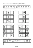 Vista previa - Hojas de trabajo - REPASO 1º TRIMESTRE 1º DE PRIMARIA - página 3