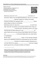Vorschau - Arbeitsblätter - Arbeitsblätter zum Thema "Mecklenburg-Vorpommern" (Lückentext, Hörverstehen) + Lösung & MP3 + Infografik - Deckblatt