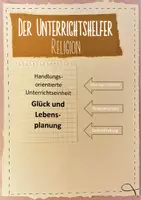 Vorschau - Arbeitsblätter - Lebensziele und Glück - Handlungsorientierte Unterrichtseinheit - Deckblatt