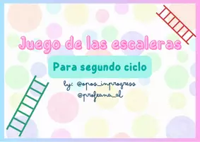 Vista previa - Juegos / Gamificación - Juego escaleras - segundo ciclo - página 1