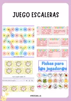 Vista previa - Juegos / Gamificación - Juego escaleras - segundo ciclo - Portada