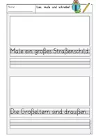 Vorschau - Arbeitsblätter - Lies, male und schreibe! (Kl. 1) Teil 25 "ß" - passend zu Flex und Flora - Seite 3