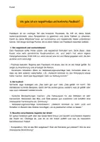 Vorschau - Arbeitsblätter - Respektvolles Feedback und Reflexion für Kunst - Seite 3