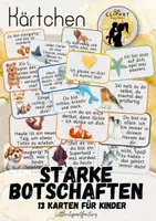 Vorschau - Bildkarten - Motivationskärtchen für Kinder - Starke Botschaften - Deckblatt