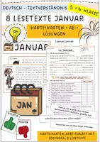 Vorschau - Arbeitsblätter - Materialpaket: Deutsch (Klasse 5) - Seite 1