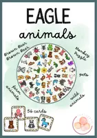 anteprima - Flashcard - TABELLONE DI GIOCO + 56 CARTE DEGLI ANIMALI. ACUITÀ VISIVA E VELOCITÀ - Pagina di copertina
