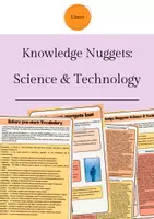 Vorschau - Arbeitsblätter - Knowledge Nuggets - Science and Technology - Deckblatt